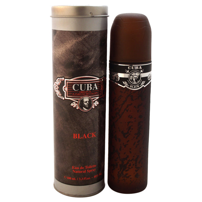 Cuba Cuba Black by Cuba for Men - 3.3 oz EDT Spray