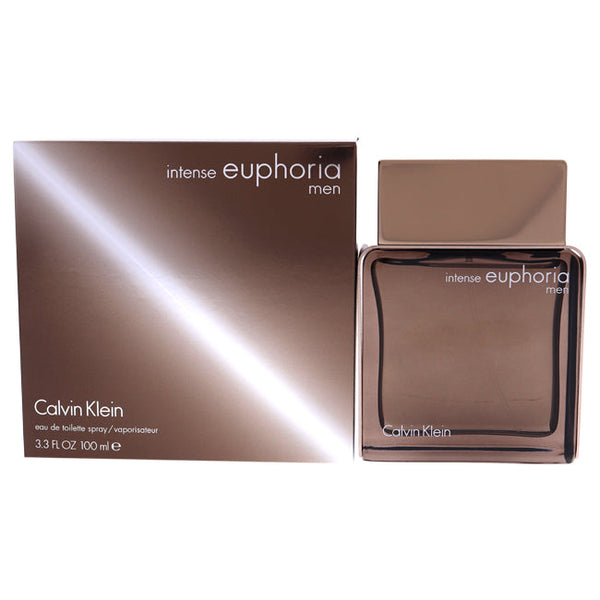 Calvin Klein Euphoria Intense by Calvin Klein for Men - 3.3 oz EDT Spray