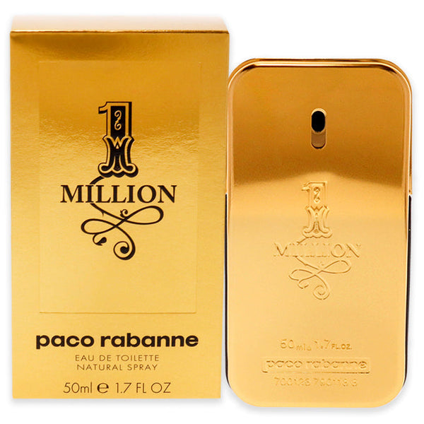 Paco Rabanne 1 Million by Paco Rabanne for Men - 1.7 oz EDT Spray
