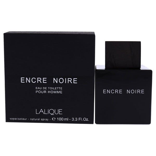 Lalique Encre Noire by Lalique for Men - 3.3 oz EDT Spray