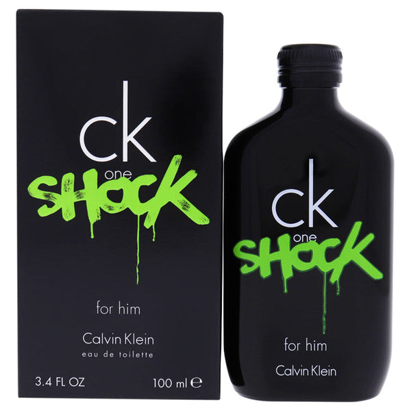 Calvin Klein CK One Shock For Him by Calvin Klein for Men - 3.4 oz EDT Spray