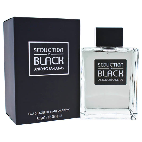 Antonio Banderas Seduction In Black by Antonio Banderas for Men - 6.75 oz EDT Spray