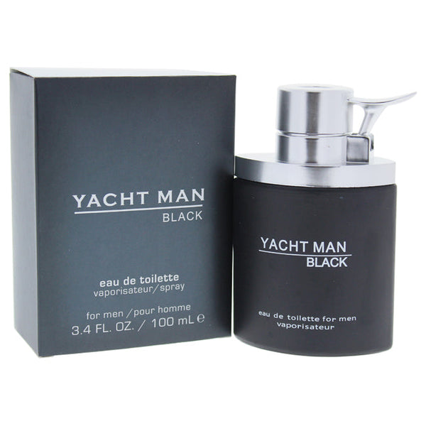 Myrurgia Yacht Man Black by Myrurgia for Men - 3.4 oz EDT Spray