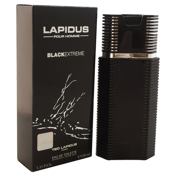 Ted Lapidus Lapidus Black Extreme by Ted Lapidus for Men - 3.3 oz EDT Spray