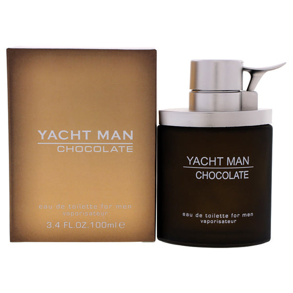 Myrurgia Yacht Man Chocolate by Myrurgia for Men - 3.4 oz EDT Spray