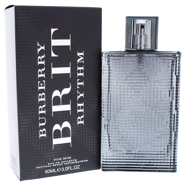 Burberry Burberry Brit Rhythm by Burberry for Men - 3 oz EDT Spray