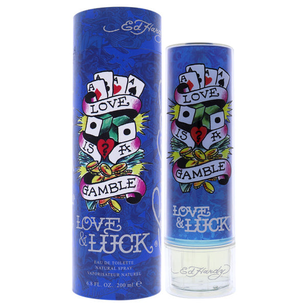 Christian Audigier Ed Hardy Love & Luck by Christian Audigier for Men - 6.8 oz EDT Spray