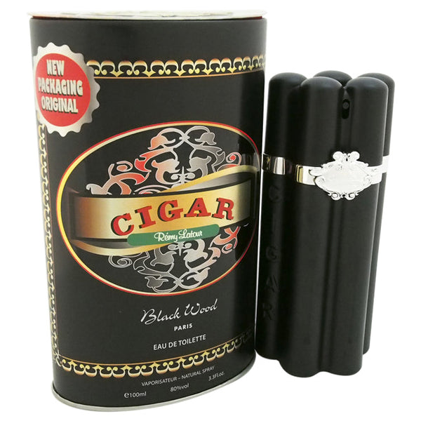 Remy Latour Cigar Black Wood by Remy Latour for Men - 3.3 oz EDT Spray