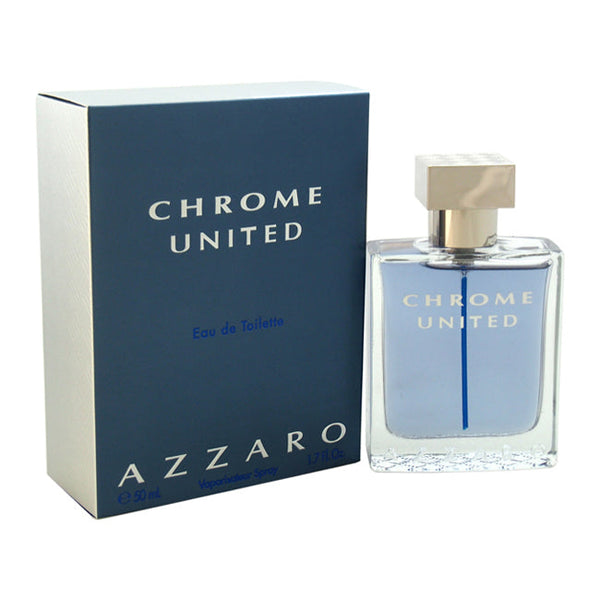 Azzaro Chrome United by Azzaro for Men - 1.7 oz EDT Spray