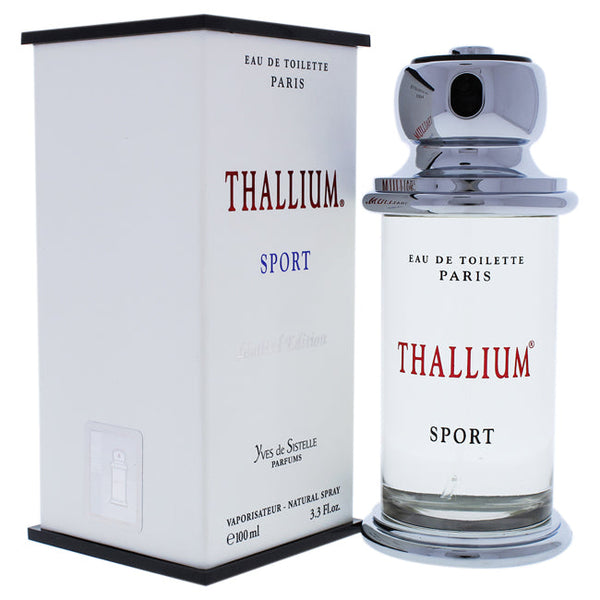 Yves De Sistelle Thallium Sport by Yves De Sistelle for Men - 3.3 oz EDT Spray (Limited Edition)