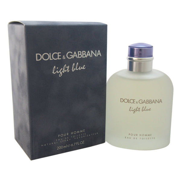 Dolce and Gabbana Light Blue by Dolce and Gabbana for Men - 6.7 oz EDT Spray