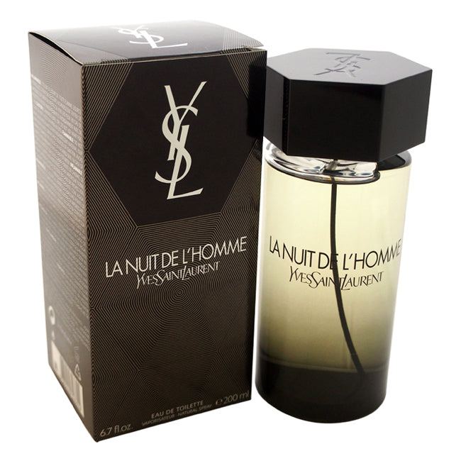 Yves Saint Laurent La Nuit De LHomme by Yves Saint Laurent for Men - 6.7 oz EDT Spray