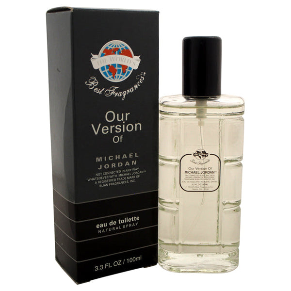 The Worlds Best Fragrances Our Version of Michael Jordan by The Worlds Best Fragrances for Men - 3.3 oz EDT Spray
