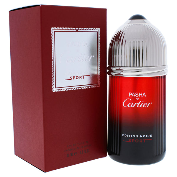 Cartier Pasha De Cartier Edition Noire Sport by Cartier for Men - 3.3 oz EDT Spray