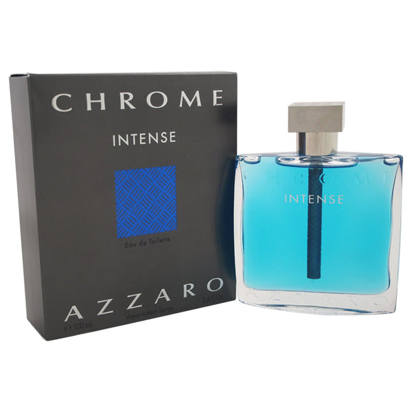 Azzaro Chrome Intense by Azzaro for Men - 3.4 oz EDT Spray