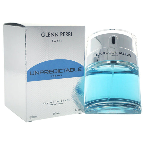 Glenn Perri Unpredictable by Glenn Perri for Men - 3.4 oz EDT Spray