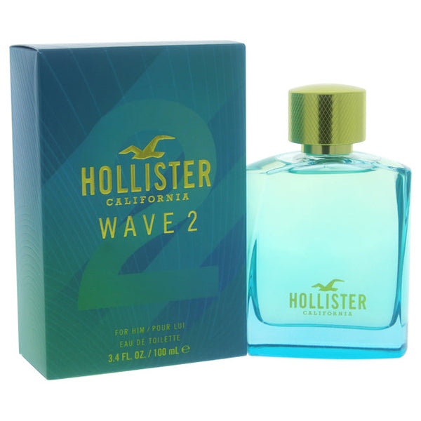 Hollister Wave 2 by Hollister for Men - 3.4 oz EDT Spray