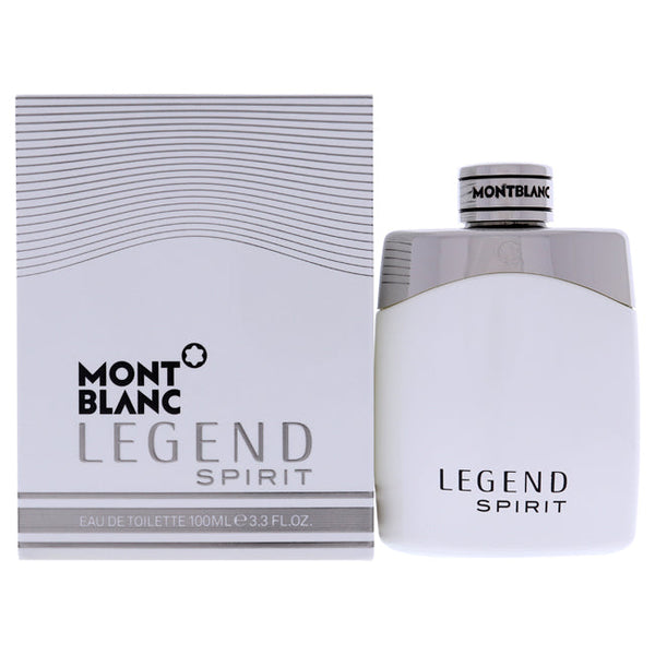 Mont Blanc Legend Spirit by Mont Blanc for Men - 3.3 oz EDT Spray