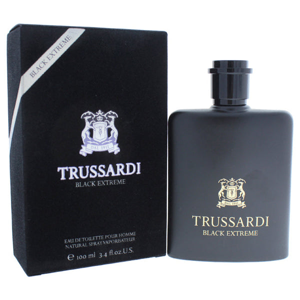 Trussardi Black Extreme by Trussardi for Men - 3.4 oz EDT Spray