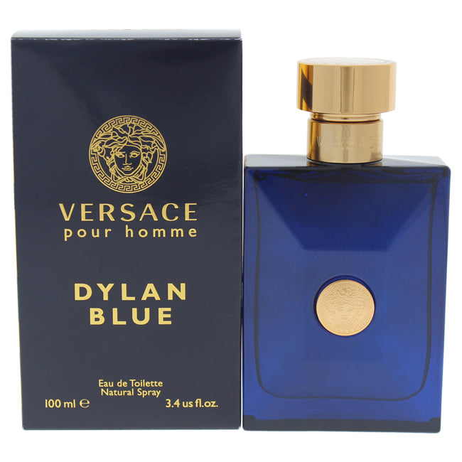 Versace Dylan Blue by Versace for Men - 3.4 oz EDT Spray