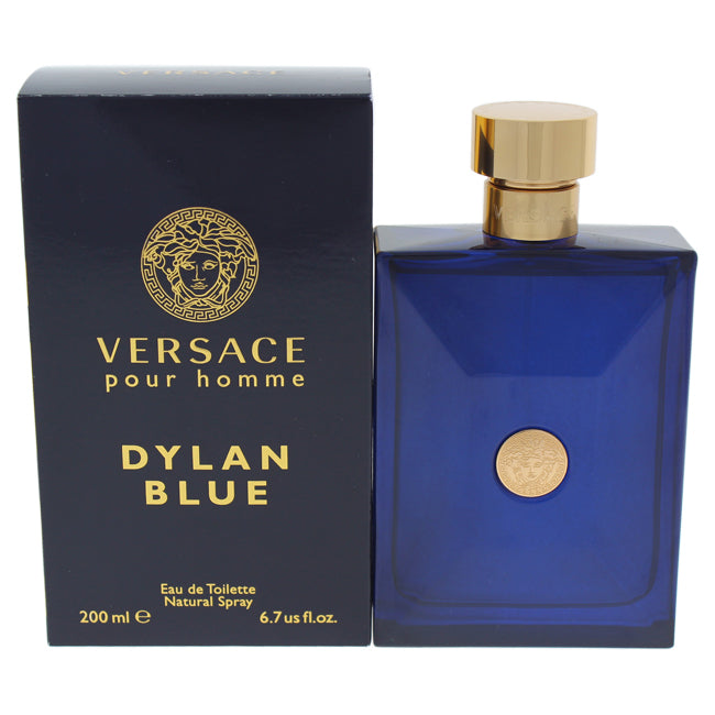 Versace Dylan Blue by Versace for Men - 6.7 oz EDT Spray