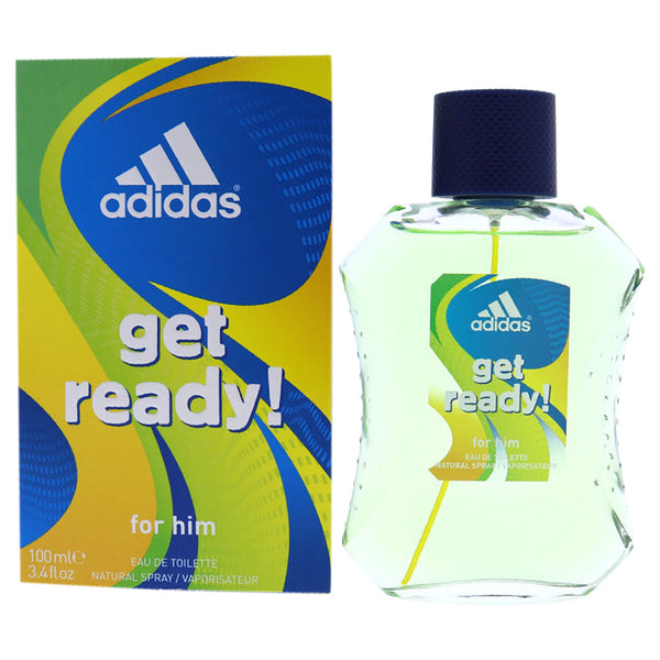 Adidas Get Ready by Adidas for Men - 3.4 oz EDT Spray
