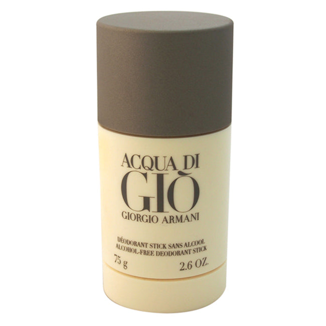 Giorgio Armani Acqua Di Gio by Giorgio Armani for Men - 2.6 oz Alcohol Free Deodorant Stick