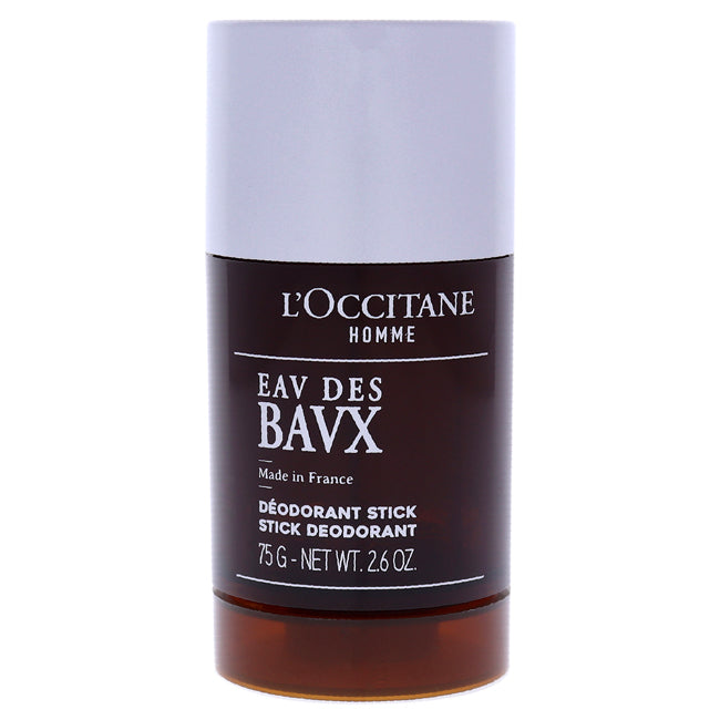 LOccitane Baux Stick Deodorant by LOccitane for Men - 2.6 oz Deodorant Stick