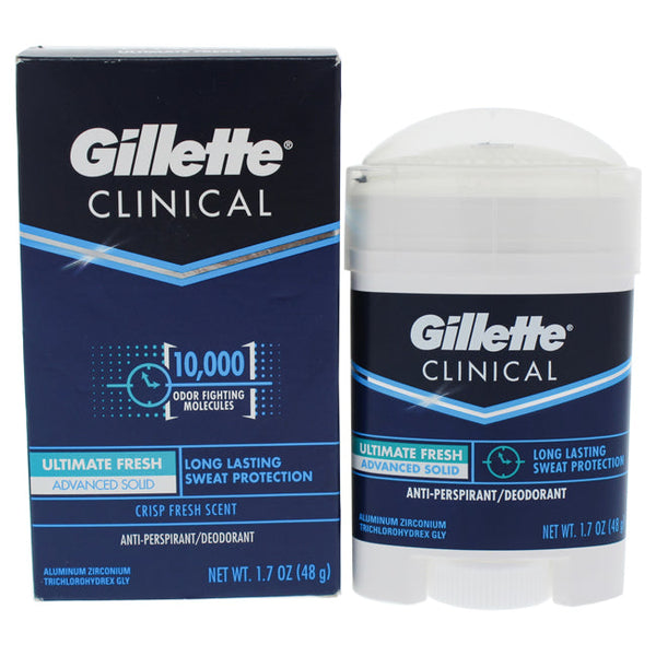 Gillette Clinical Fresh Deodorant by Gillette for Men - 1.7 oz Deodorant Stick