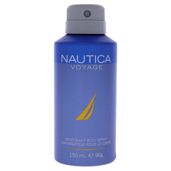 Nautica Nautica Voyage Deodorant Body Spray by Nautica for Men - 5 oz Body Spray