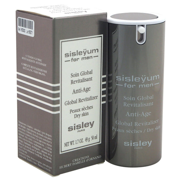 Sisley Sisleyum Anti-Age Global Revitalizer - For Dry Skin by Sisley for Men - 1.7 oz Aftershave