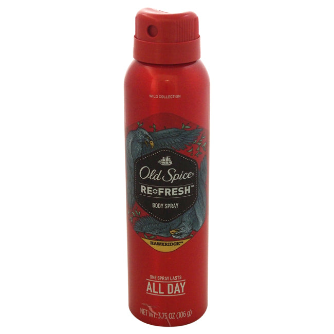 Old Spice Hawkridge Refresh Body Spray by Old Spice for Men - 3.75 oz Body Spray