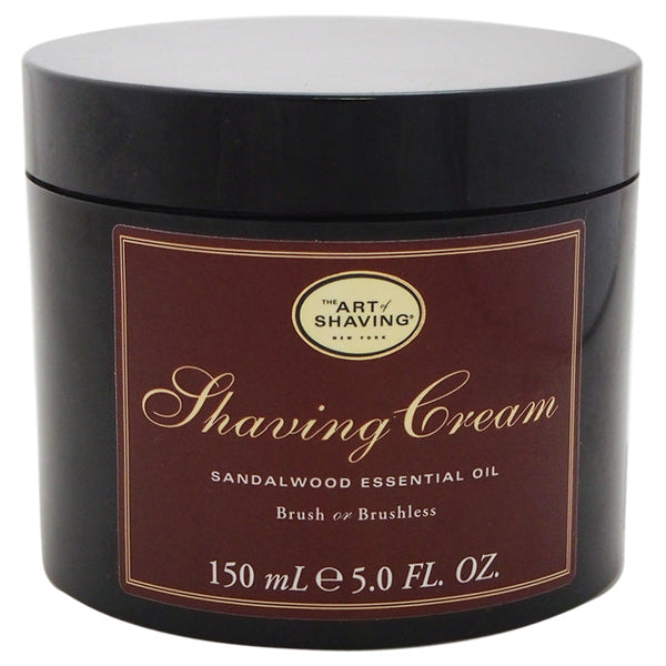 The Art of Shaving Shaving Cream - Sandalwood by The Art of Shaving for Men - 5 oz Shaving Cream (Tester)