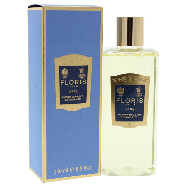 Floris London No. 89 Moisturising Bath & Shower Gel by Floris London for Men - 8.5 oz Bath & Shower Gel
