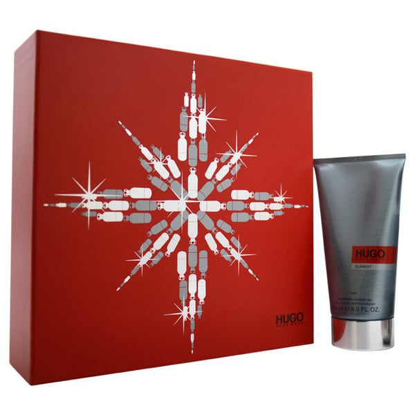 Hugo Boss Hugo Element by Hugo Boss for Men - 2 Pc Gift Set 3oz EDT Spray, 5oz Refreshing Shower Gel
