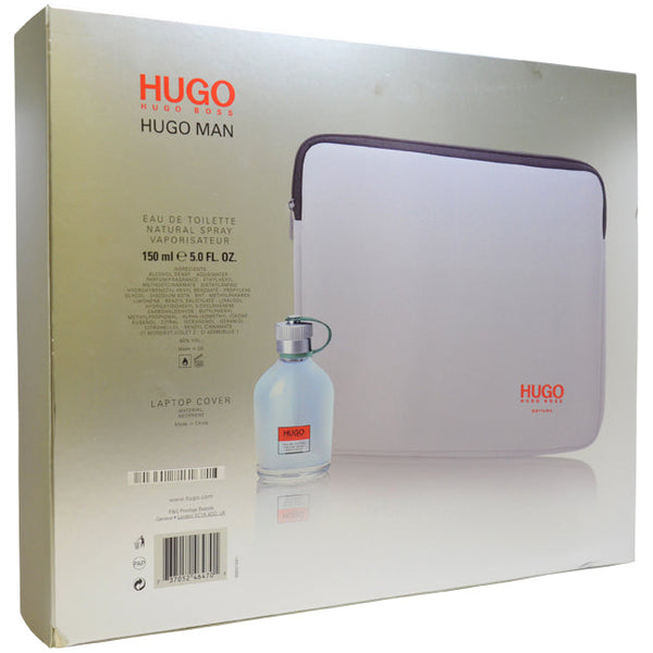 Hugo Boss Hugo by Hugo Boss for Men - 2 Pc Gift Set 5oz EDT Spray, Laptop Cover