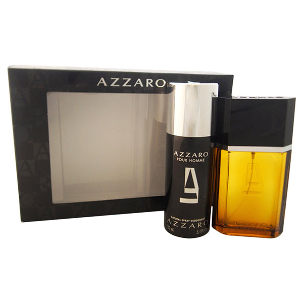 Azzaro Loris Azzaro by Azzaro for Men - 2 Pc Gift Set 3.4oz EDT Spray, 5.1oz Deodorant Spray