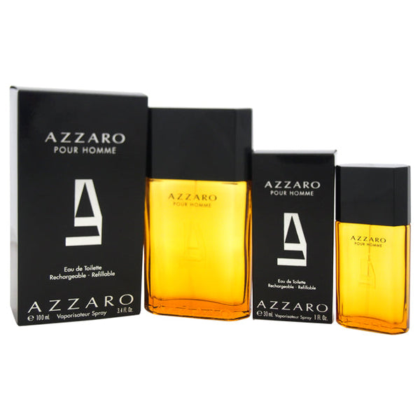 Azzaro Loris Azzaro by Azzaro for Men - 2 Pc Gift Set 3.4oz EDT Spray, 1oz EDT Spray
