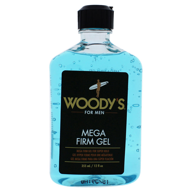 Woodys Mega Firm Gel by Woodys for Men - 12 oz Gel