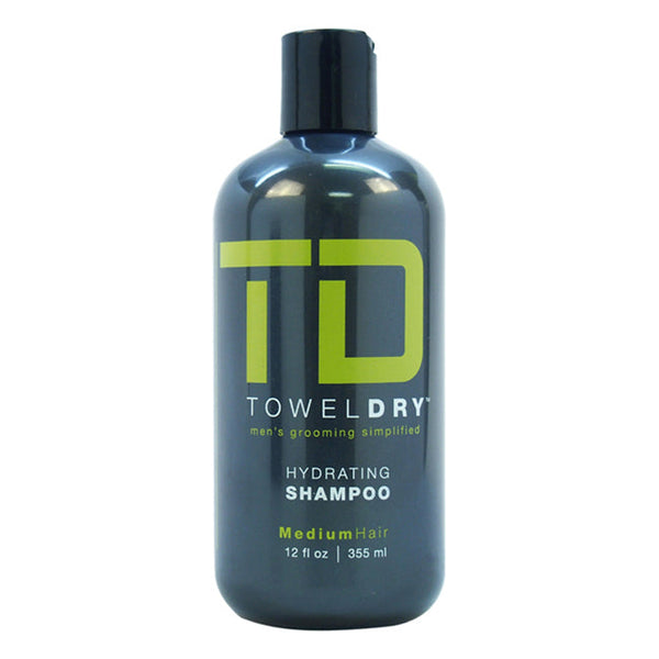 Towel Dry Hydrating Shampoo by Towel Dry for Men - 12 oz Shampoo