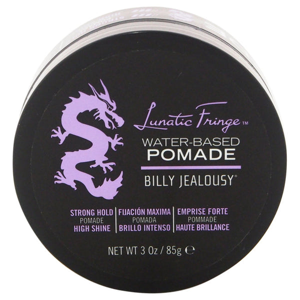 Billy Jealousy Lunatic Fringe Water-Based Pomade by Billy Jealousy for Men - 3 oz Pomade