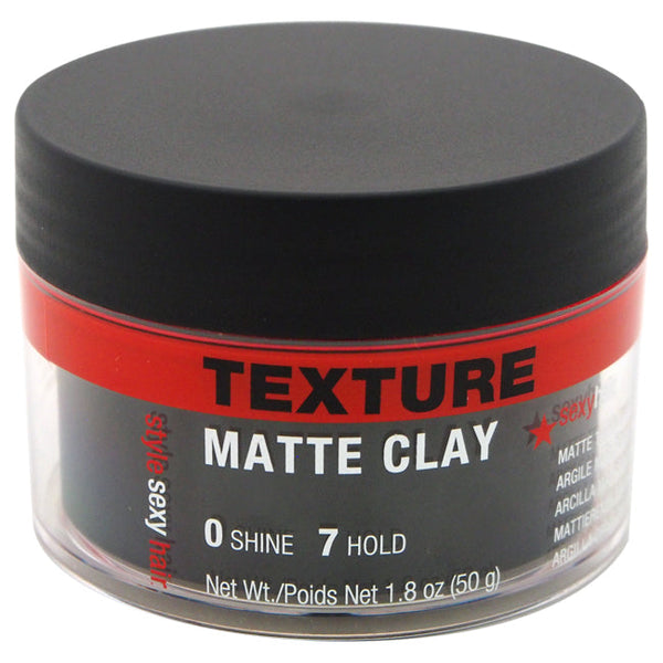 Sexy Hair Style Sexy Hair Matte Texturizing Clay by Sexy Hair for Men - 1.8 oz Clay