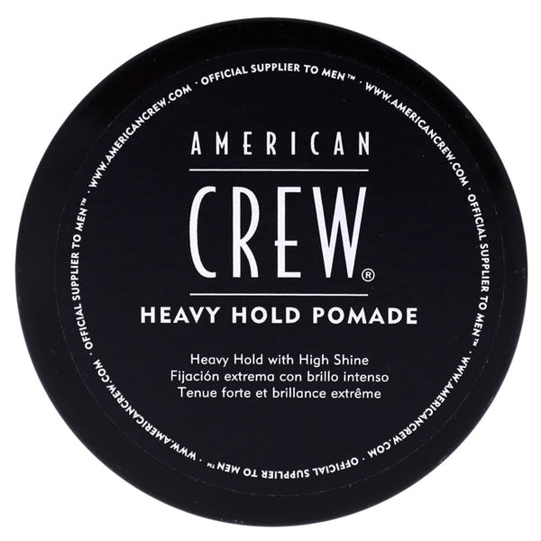 American Crew Heavy Hold Pomade by American Crew for Men - 3 oz Pomade