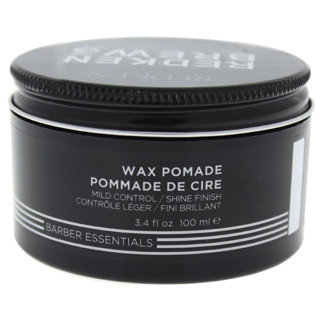 Redken Brews Wax Pomade by Redken for Men - 3.4 oz Pomade