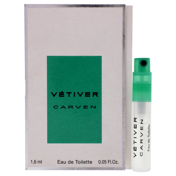 Carven Vetiver Carven by Carven for Men - 1.6 ml EDT Spray Vial (Mini)