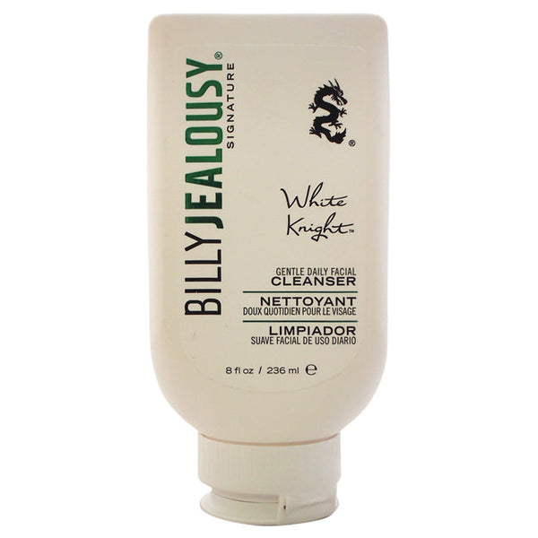 Billy Jealousy White Knight Facial Cleanser by Billy Jealousy for Men - 8 oz Cleanser