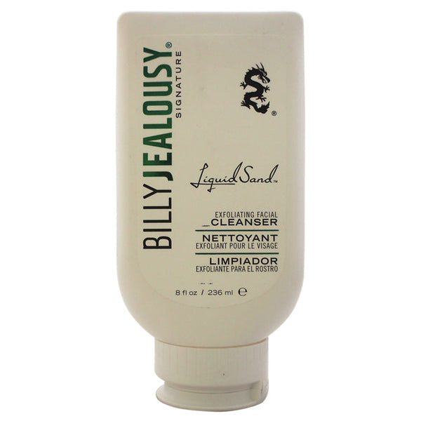 Billy Jealousy LiquidSand Exfoliating Facial Cleanser by Billy Jealousy for Men - 8 oz Cleanser