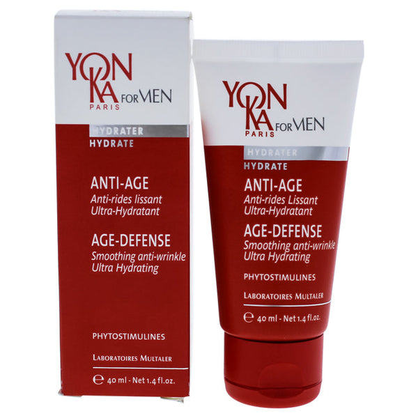 Yonka Hidrater Age-Defense Smoothing Anti-Wrinkle Cream by Yonka for Men - 1.4 oz Cream
