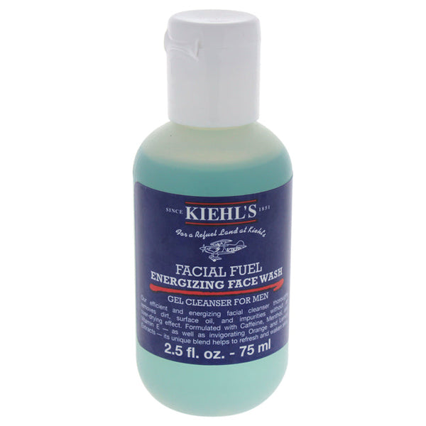 Kiehls Facial Fuel Energizing Face Wash by Kiehls for Men - 2.5 oz Cleanser