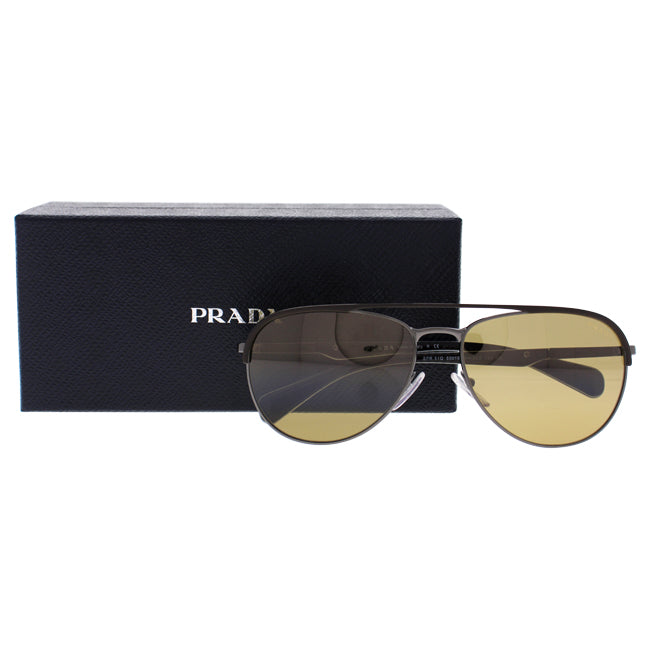 Prada Prada SPR 51Q LAH2C2 - Matte Brown by Prada for Men - 59-16-140 mm Sunglasses